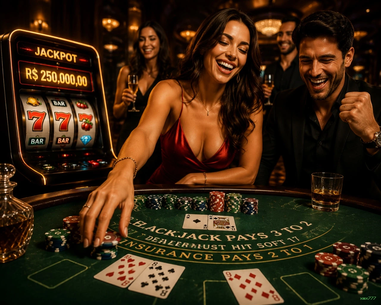 Blackjack ao vivo - Mesas VIP com dealers profissionais